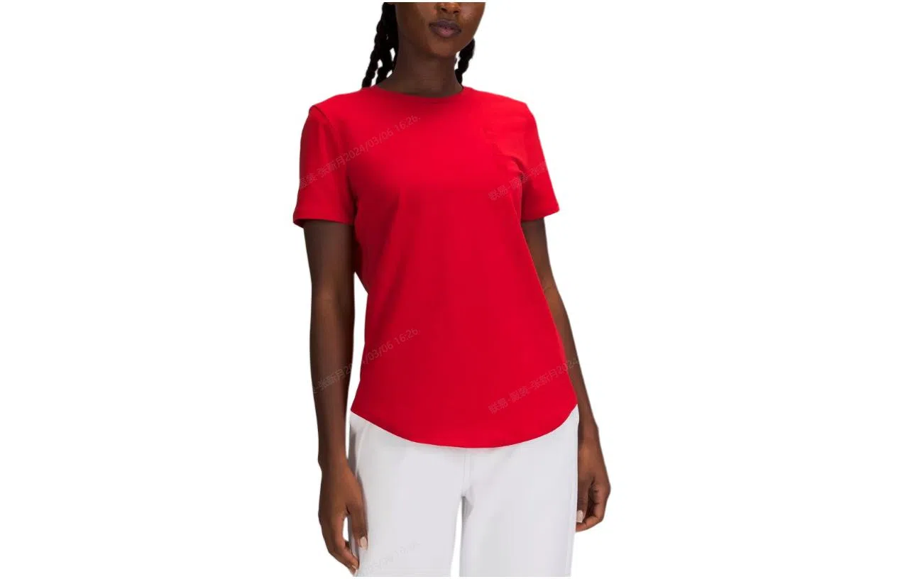 lululemon Team Canada Love Crew T-shirt Coc Logo In White T