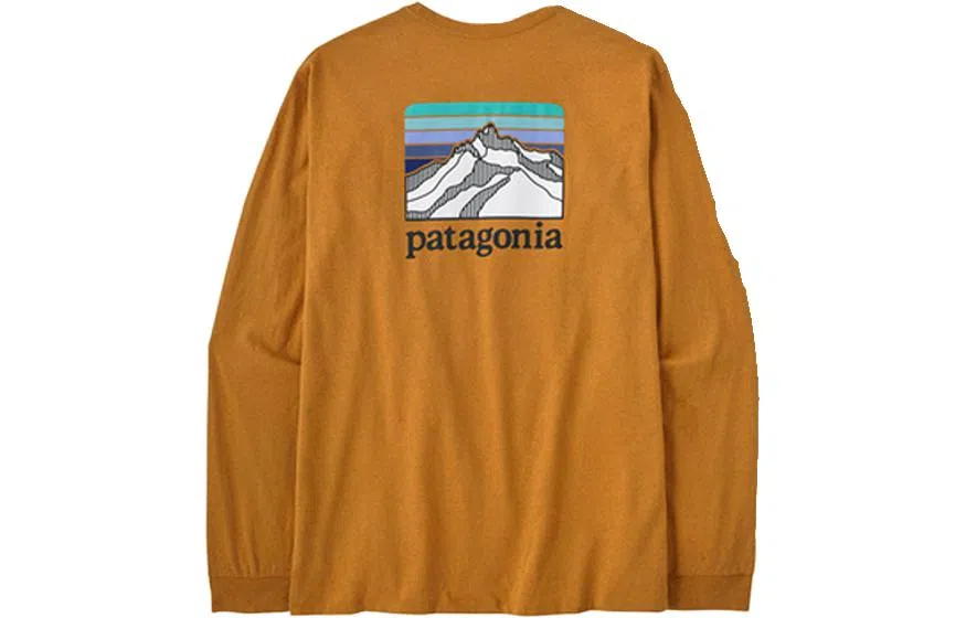 patagonia Line Logo Ridge Long-Sleeve Responsibili-Tee LogoT