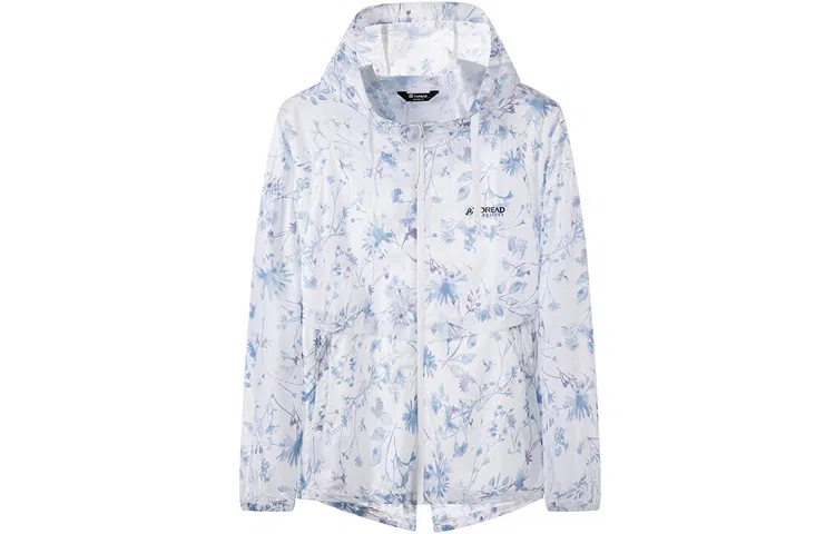 探路者 轻薄透气连帽防晒衣 女款