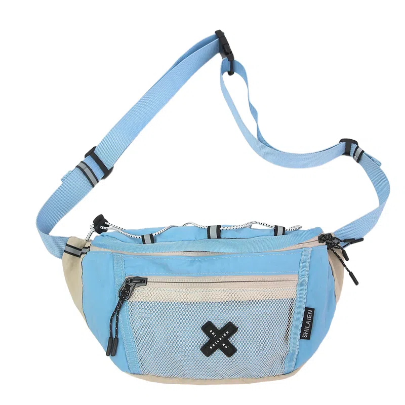 Lanyue Nylon Crossbody Waist Bag
