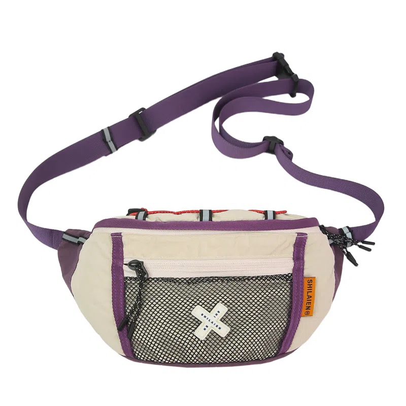 Lanyue Nylon Crossbody Waist Bag