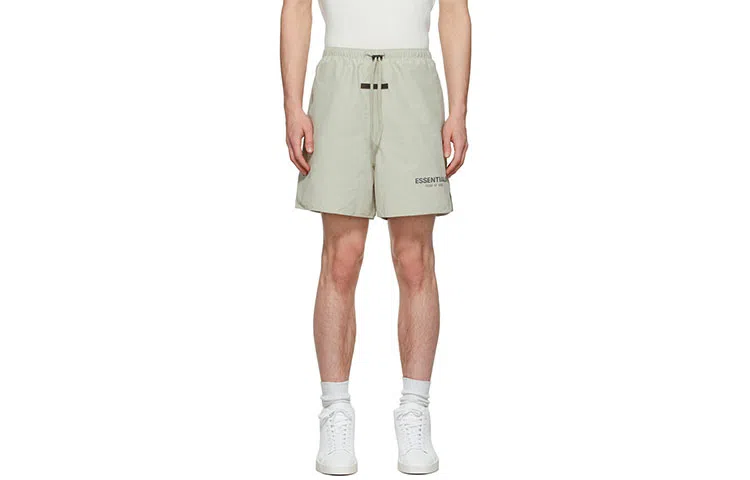 Fear of God Essentials Volley Shorts Green/Concrete