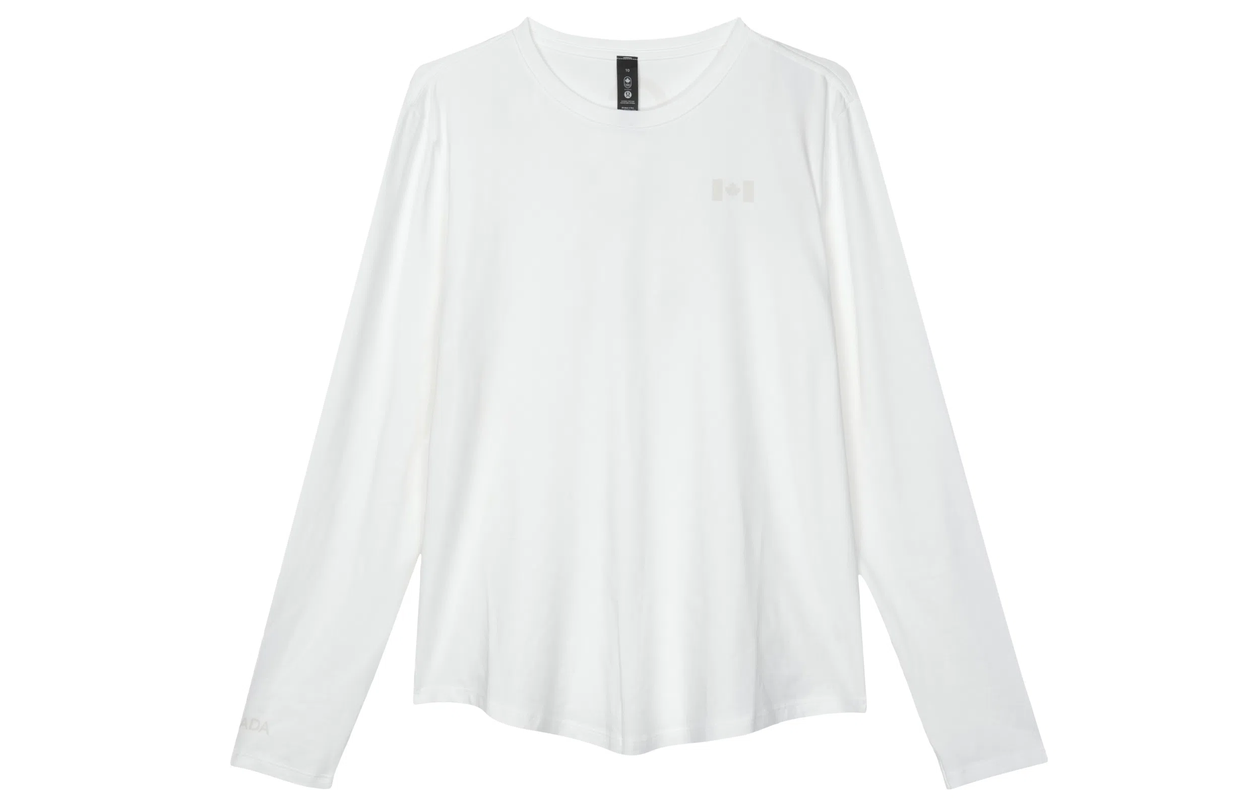 lululemon Team Canada Love Long Sleeve Shirt Coc Logo In White T