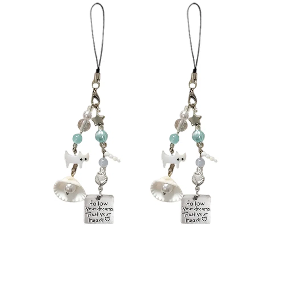 饰伴 小猫星河 精致高级感 日常百搭 合金 挂件 男女同款情侣款