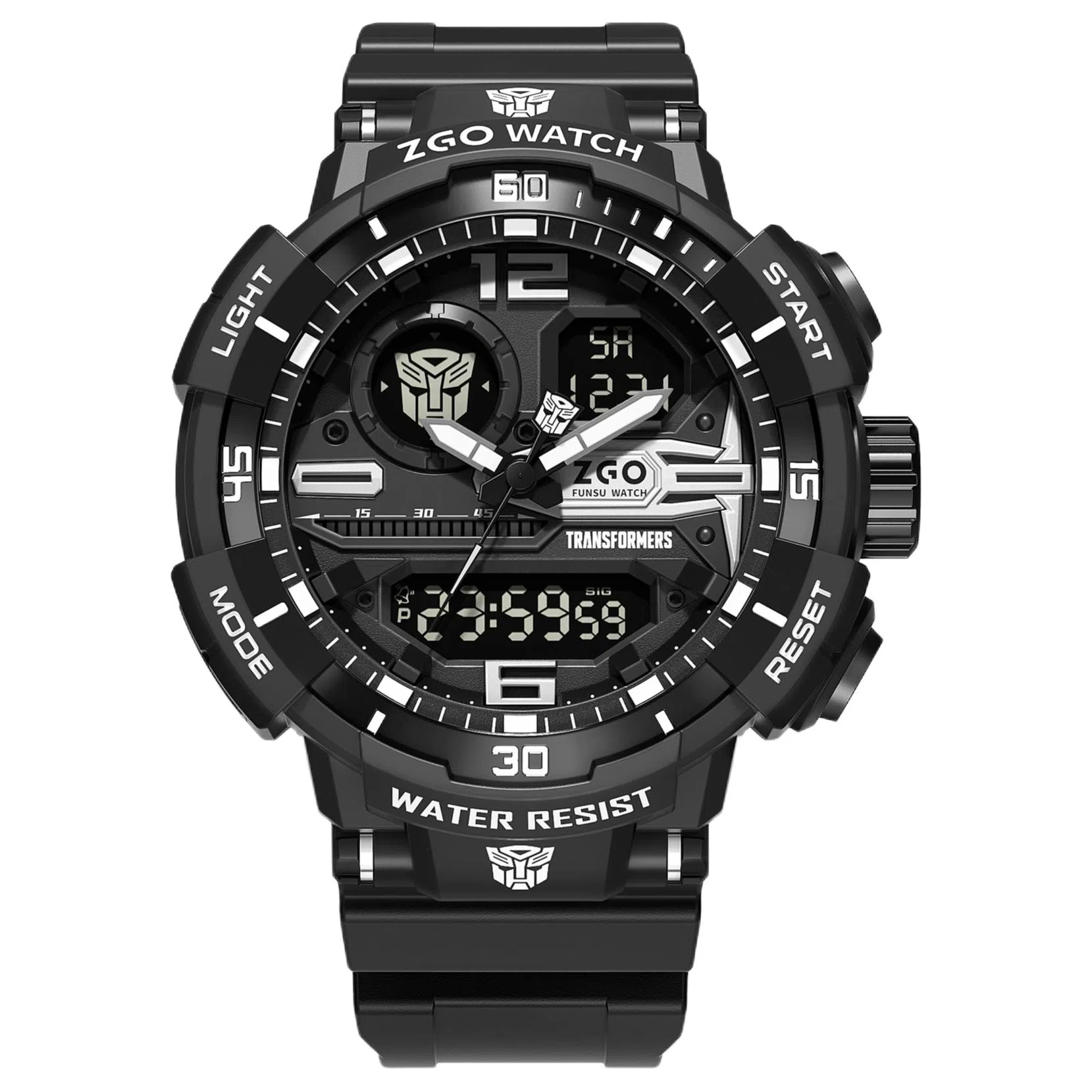 ZGO 8981 Black Silver