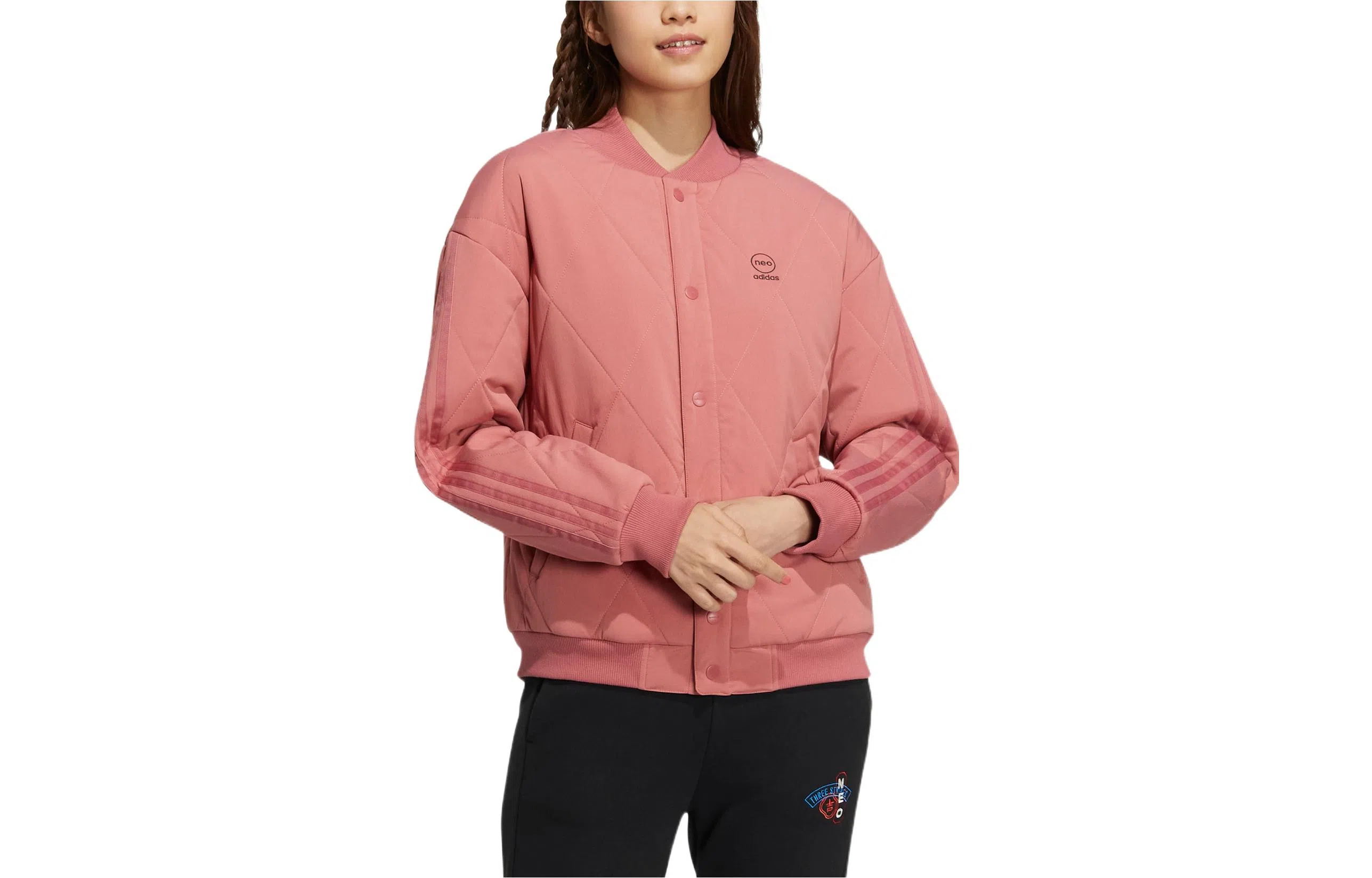 adidas neo W Bbal Jkt Pad Logo