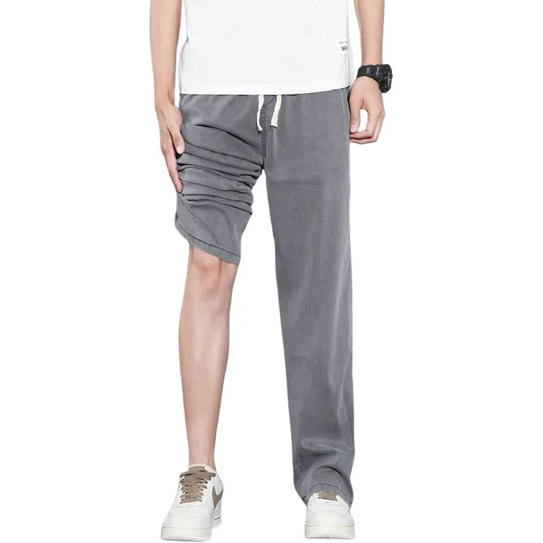 PANDA ADEVIL Summer Loose Straight Jeans