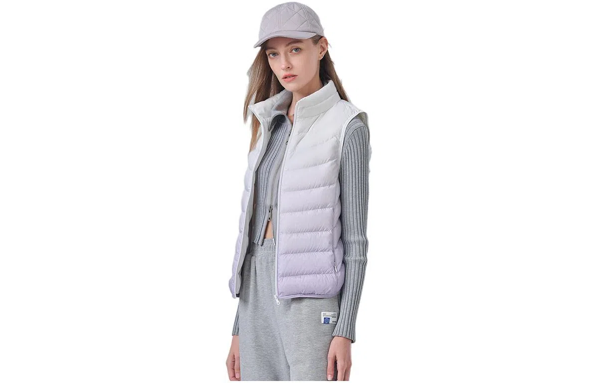 坦博尔 拉链短款立领马甲 女款