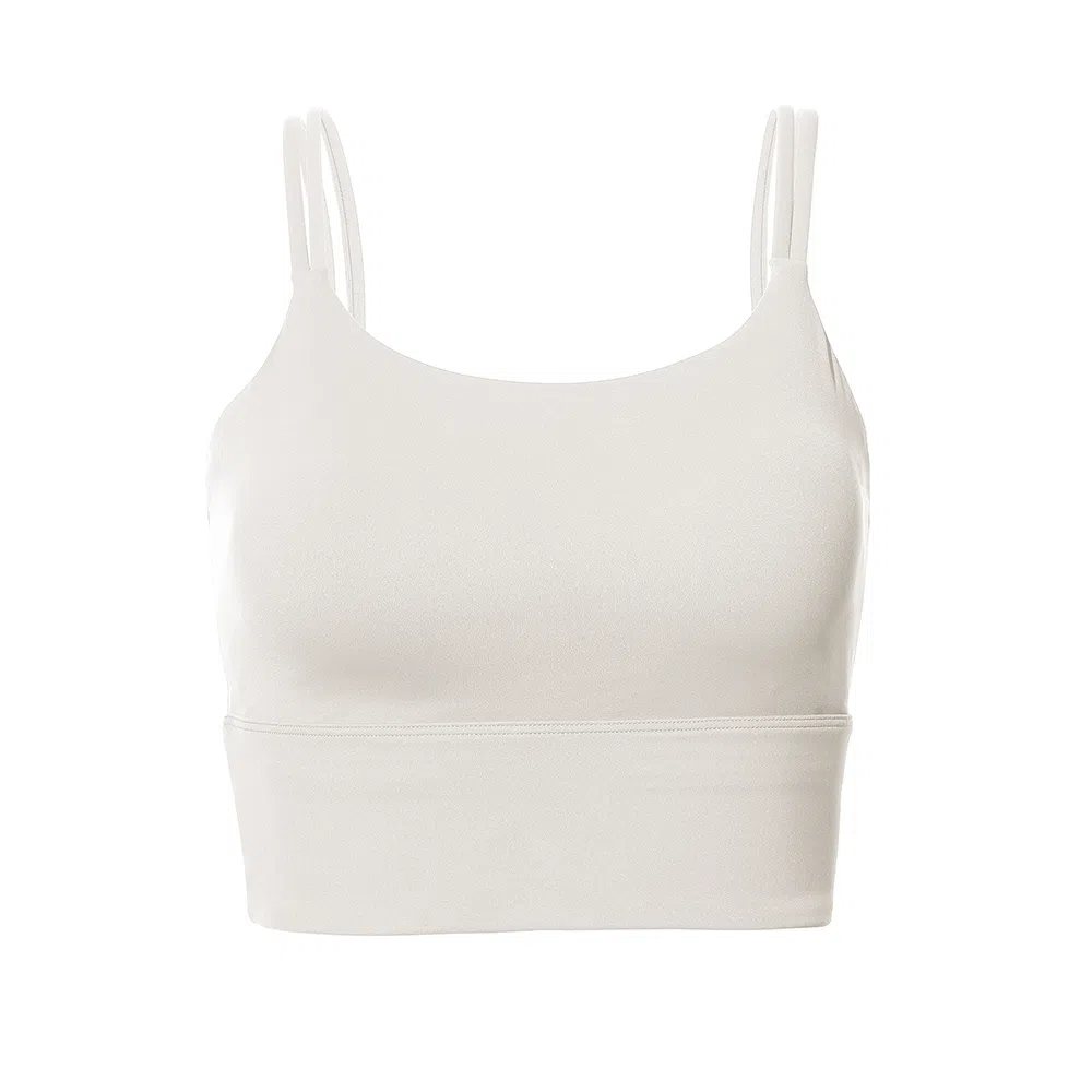 达兹 纯色防震固定胸垫跑步不上滑美背瑜伽健身运动内衣 女款