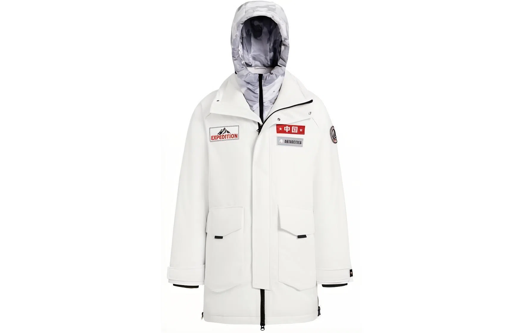 波司登 可脱卸帽加厚中长款羽绒服 男女同款