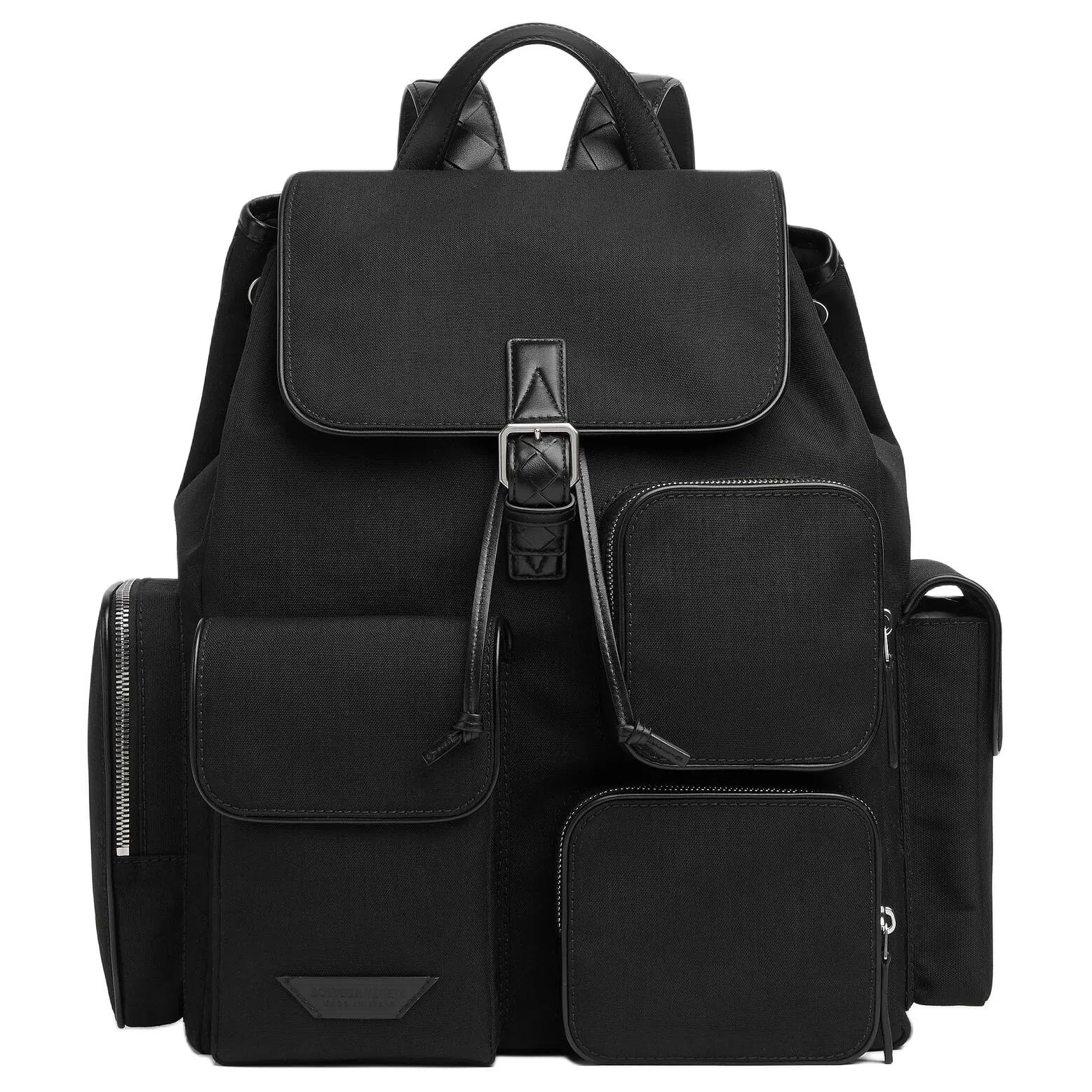 Bottega Veneta Crossroad Backpack Black