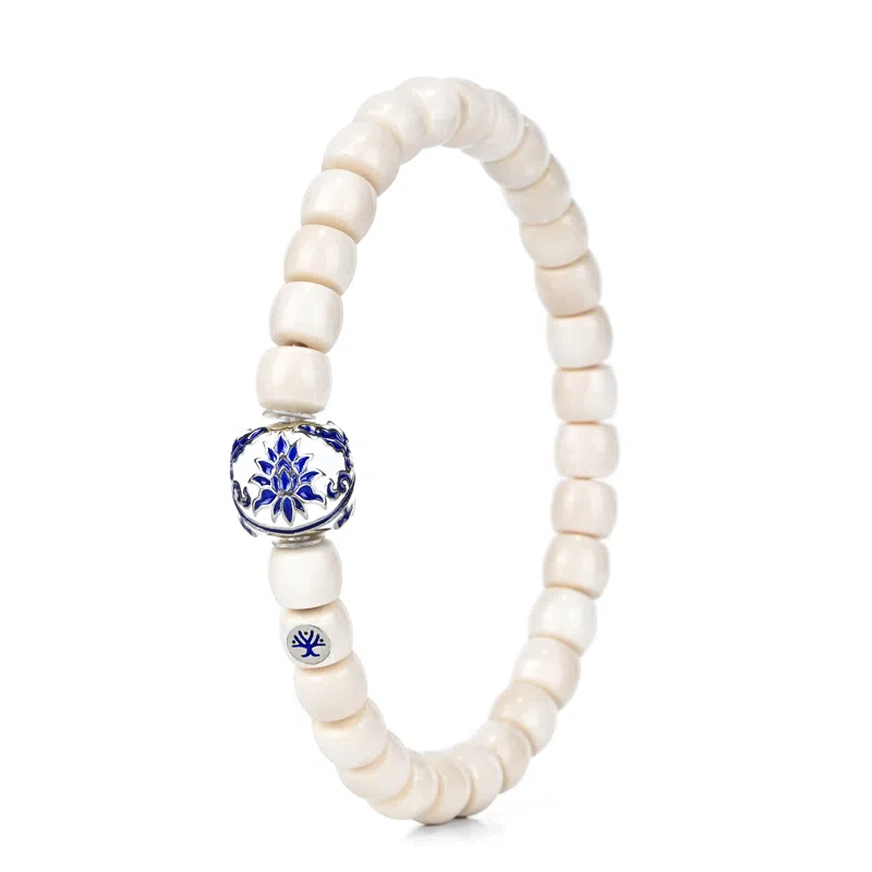 钰澜文玩 【青韵】新中式国潮直切盘玩转运珠#好运 猛犸 手串 男女同款情侣款