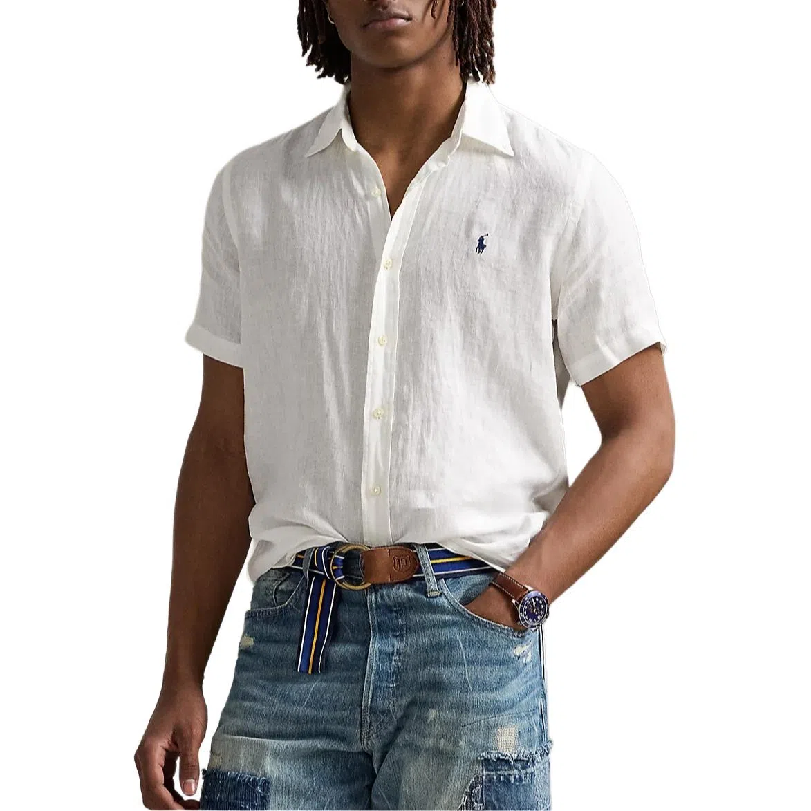 Polo Ralph Lauren SS25 Pony Logo Shirt White