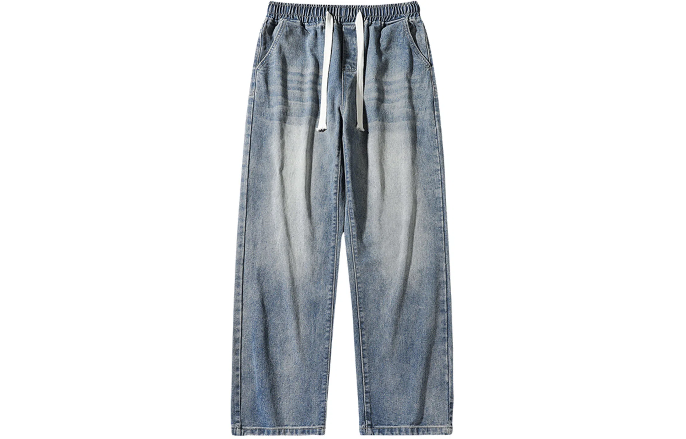 BRNR Basic Washed Loose Jeans