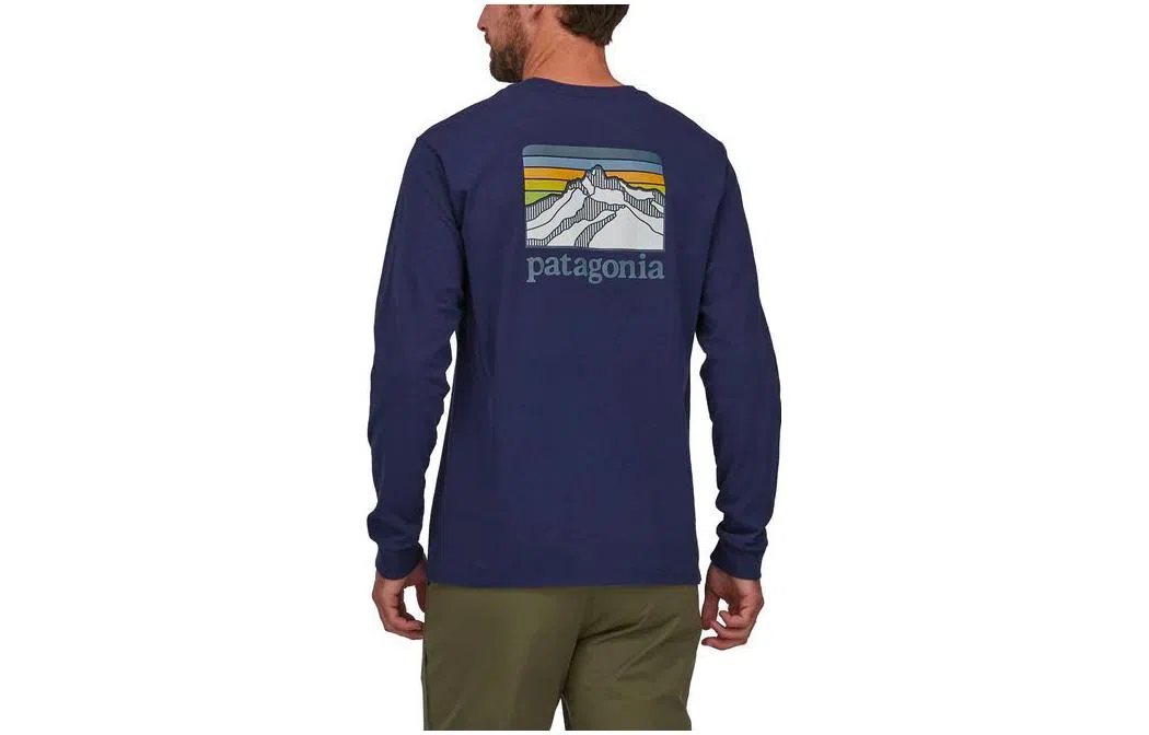 patagonia Line Logo Ridge Long-Sleeve Responsibili-Tee LogoT