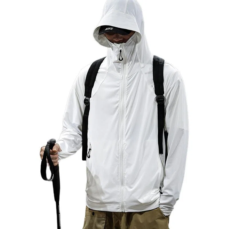 前进牛 运动轻便户外休闲 透气速干防紫外线凉感防晒服 男女同款