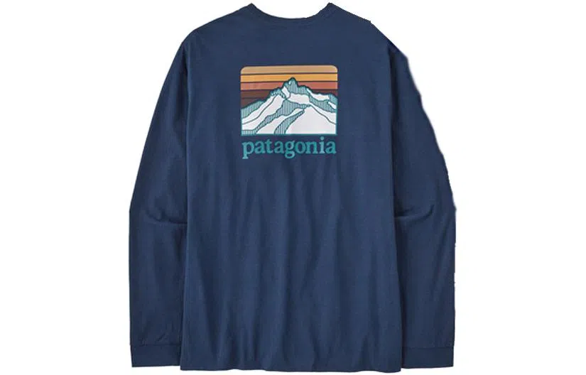 patagonia Line Logo Ridge Long-Sleeve Responsibili-Tee LogoT