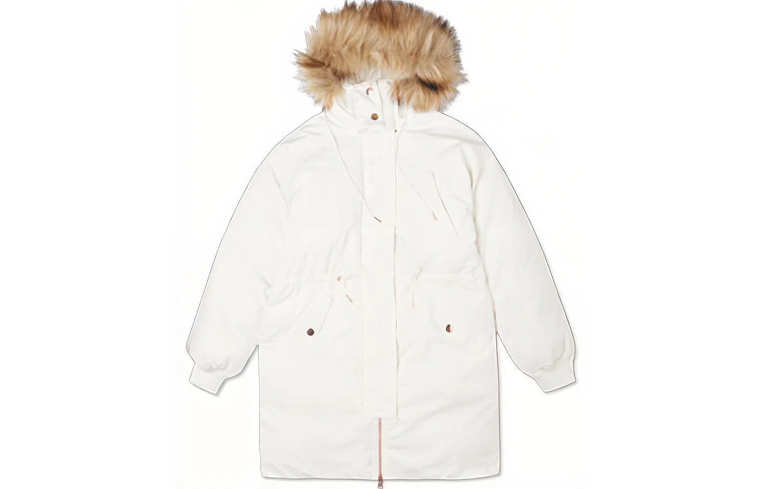 Converse Down Parka White