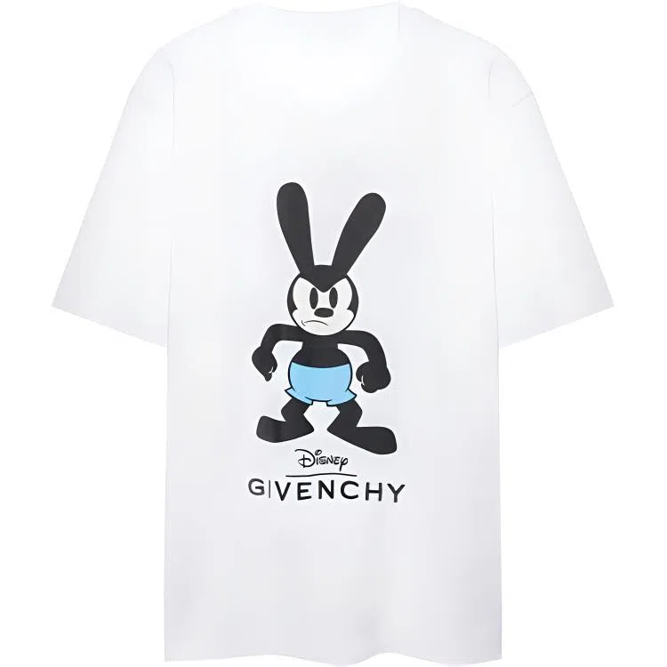 Givenchy Cartoon Logo T-Shirt White