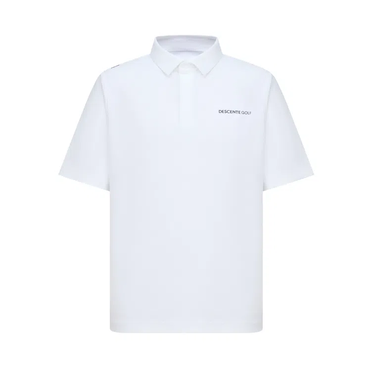 DESCENTE GOLF S-CORE logoPolo