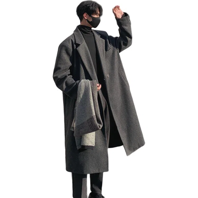 Hepburn Style Wool Coat