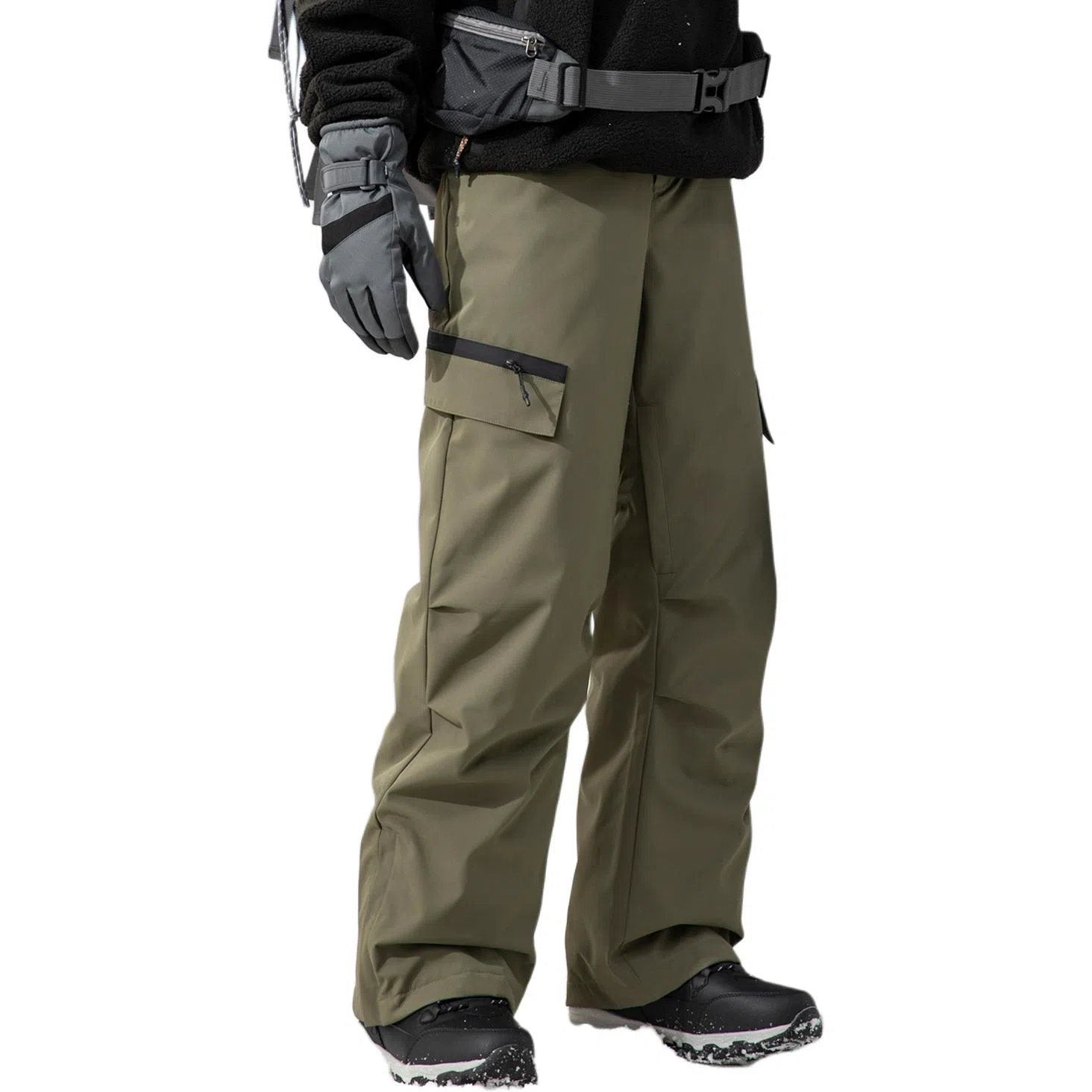 RAP PANDA Ski Pants White