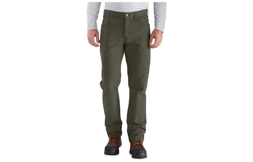 Carhartt 102517 RUGGED FLEX CANVAS 5-POCKET WORK PANT RELAXED FIT