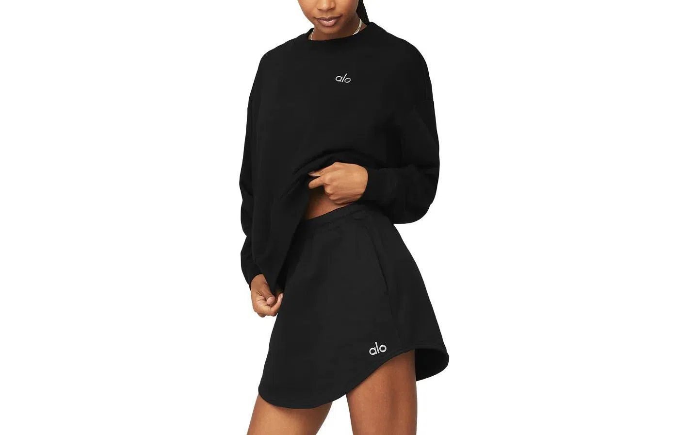 Alo Yoga Accolade Crew Neck Pullover