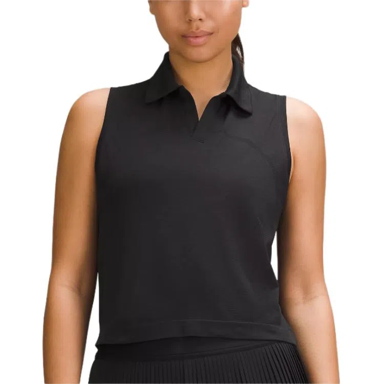 lululemon Swiftly Tech Sleeveless Polo Shirt Colour Tip Polo