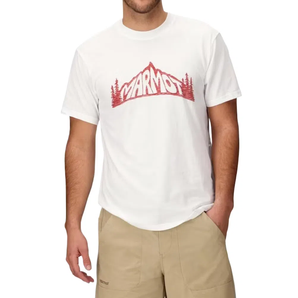 Marmot Peaks and Trees T