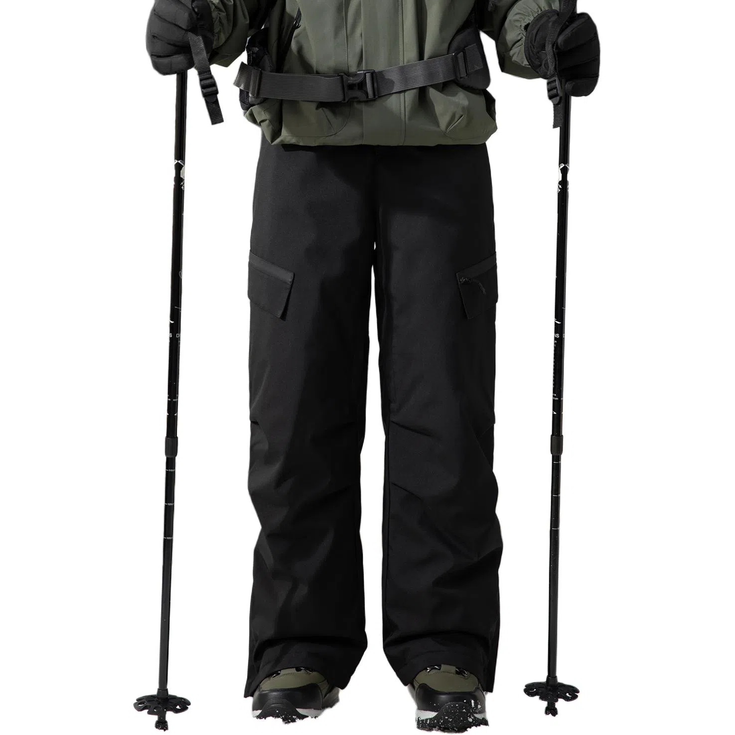 RAP PANDA Ski Pants White