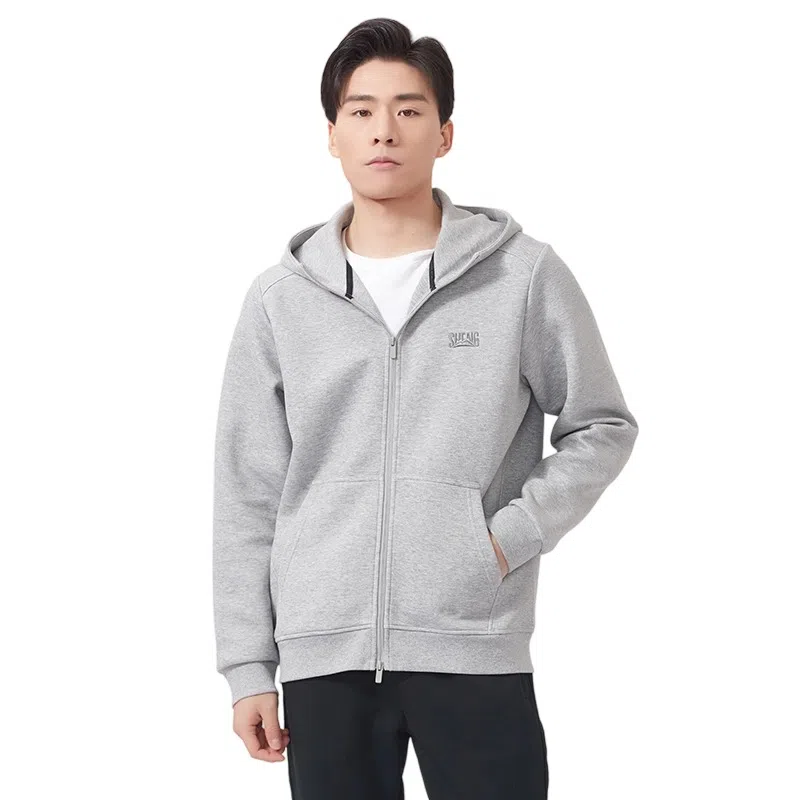 李生制造 外套开衫百搭舒适连帽拉链长袖卫衣 男款