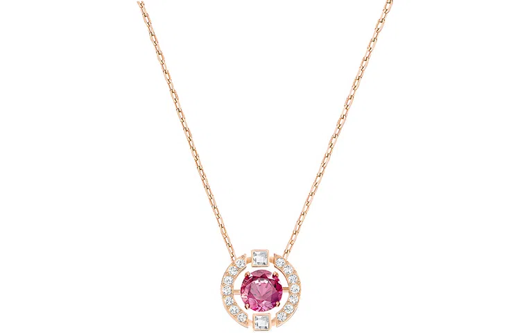 Swarovski Sparkling DC Necklace Red