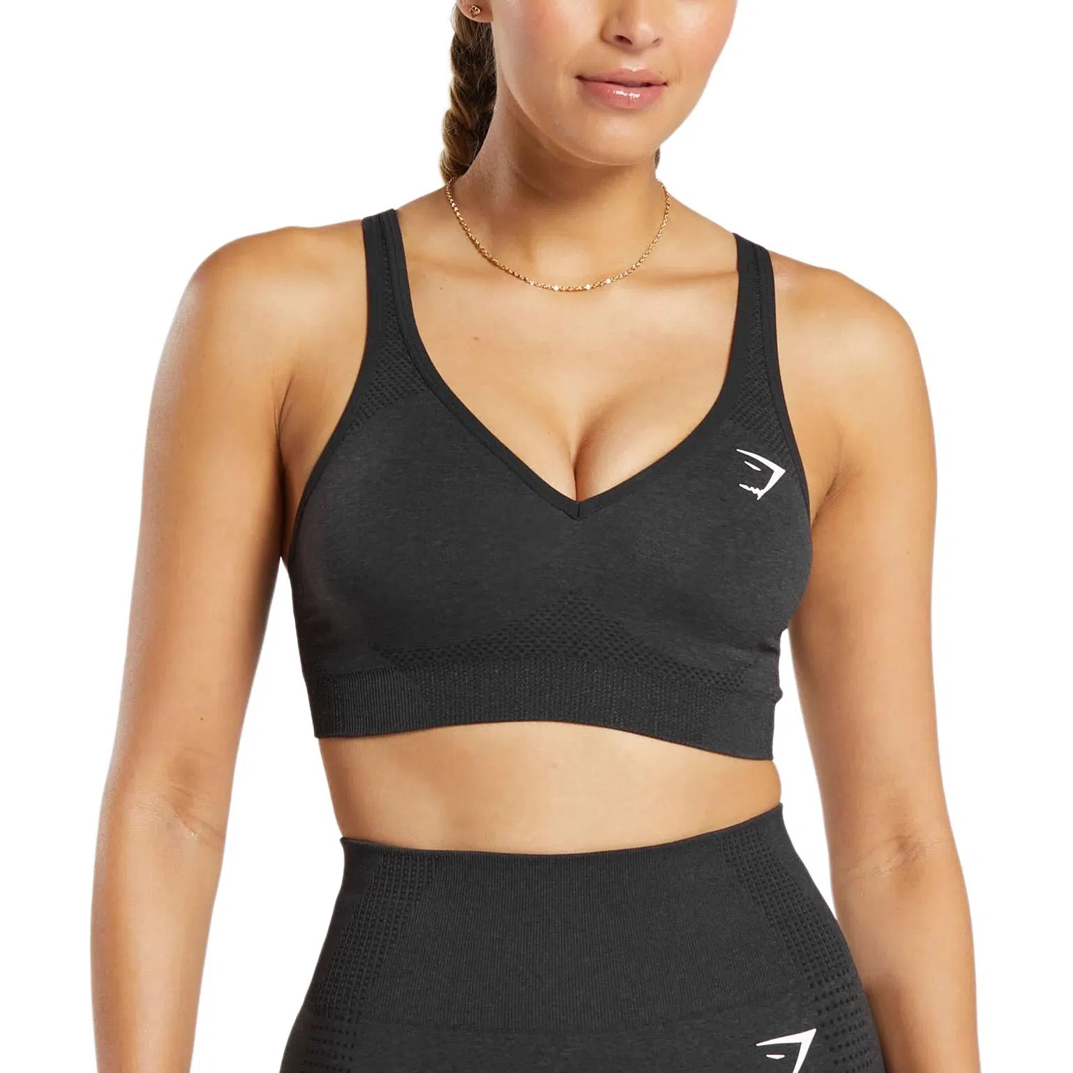 GYMSHARK Vital Seamless V Neck logo