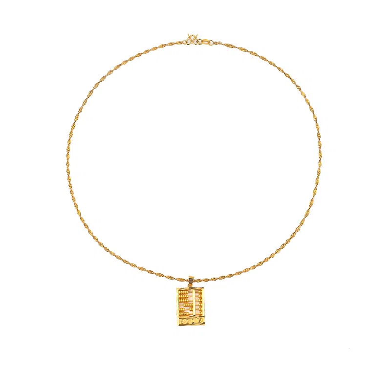 卡铂雅 潮流时尚潮流设计极简高级感港风气质复古 铜 合金 项链 女款
