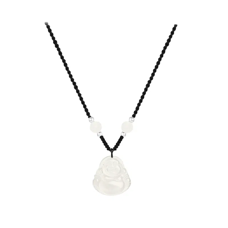 大唐国鼎 弥勒佛 新中式精致轻奢  复古 优雅气质 复古日常通勤 菩提根 项链 女款