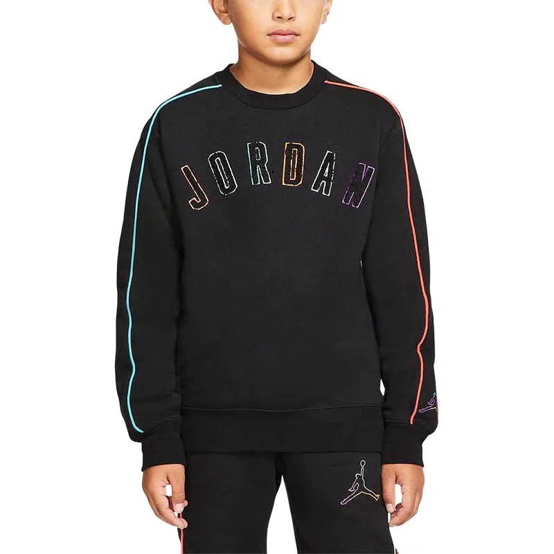 Nike x Jordan Crewneck Sweatshirt Black Youth