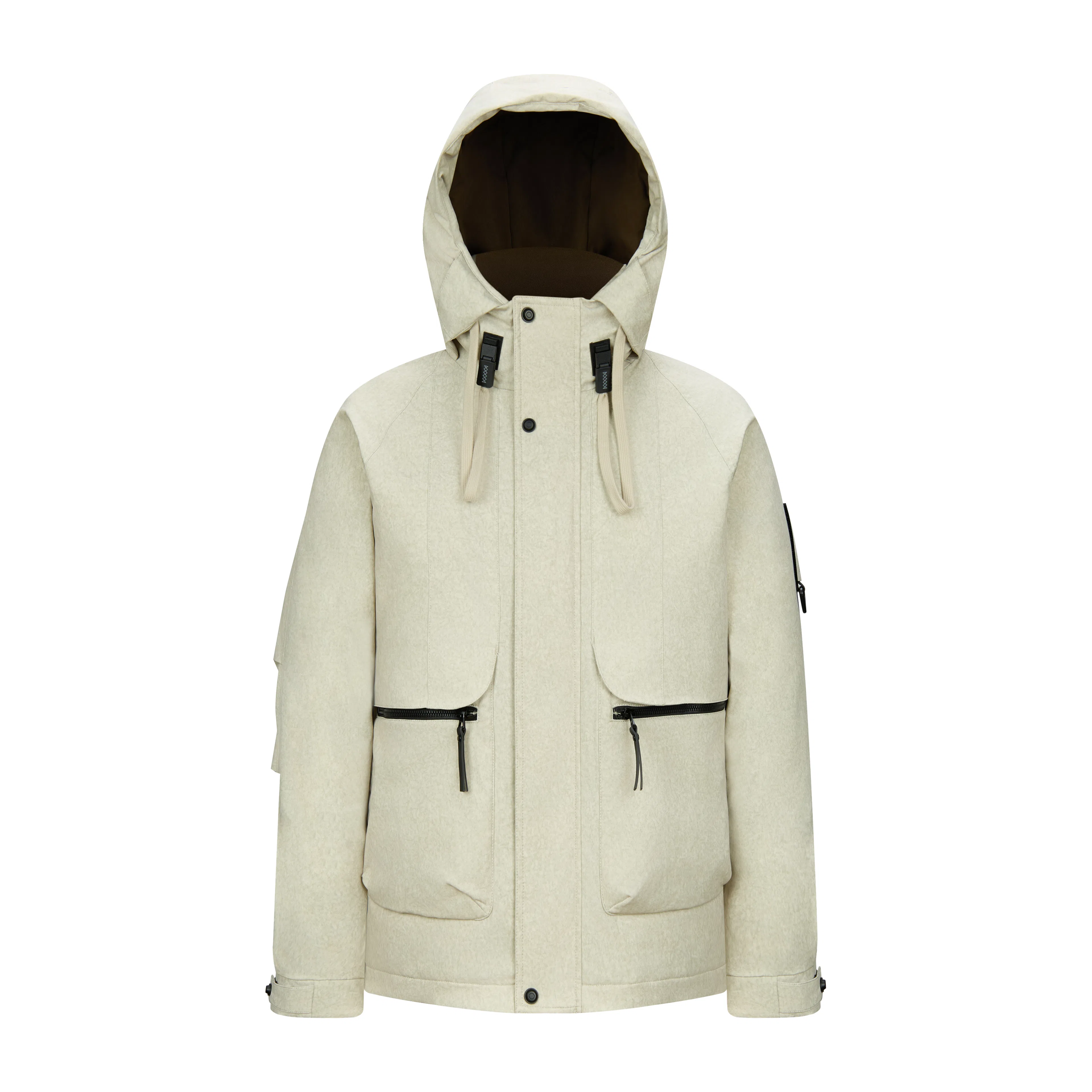 鸭鸭 时尚休闲工装百搭短款羽绒服 男女同款