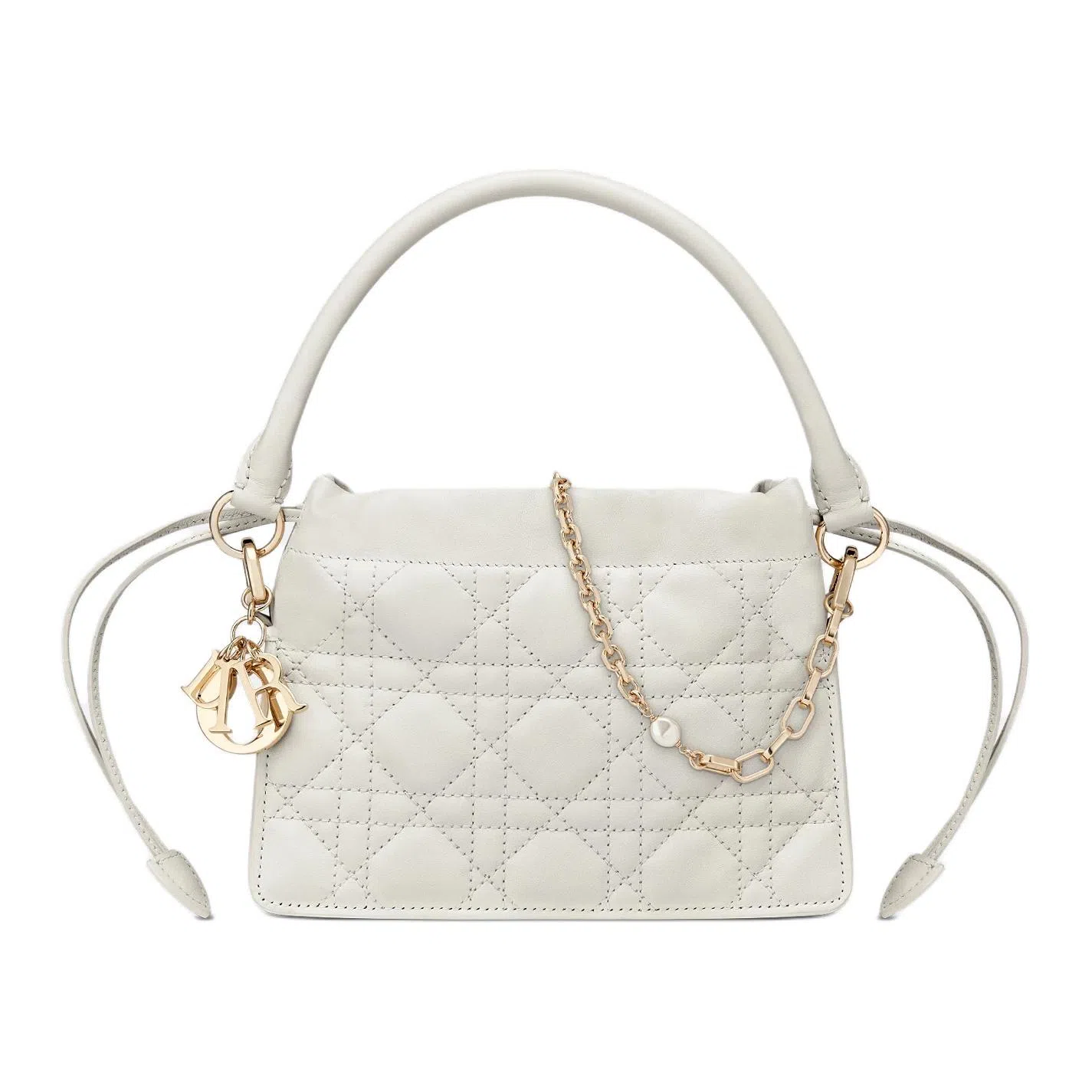Dior Lady Dior Mini White