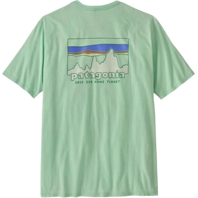 patagonia Men's '73 Skyline Organic T-Shirt LogoT