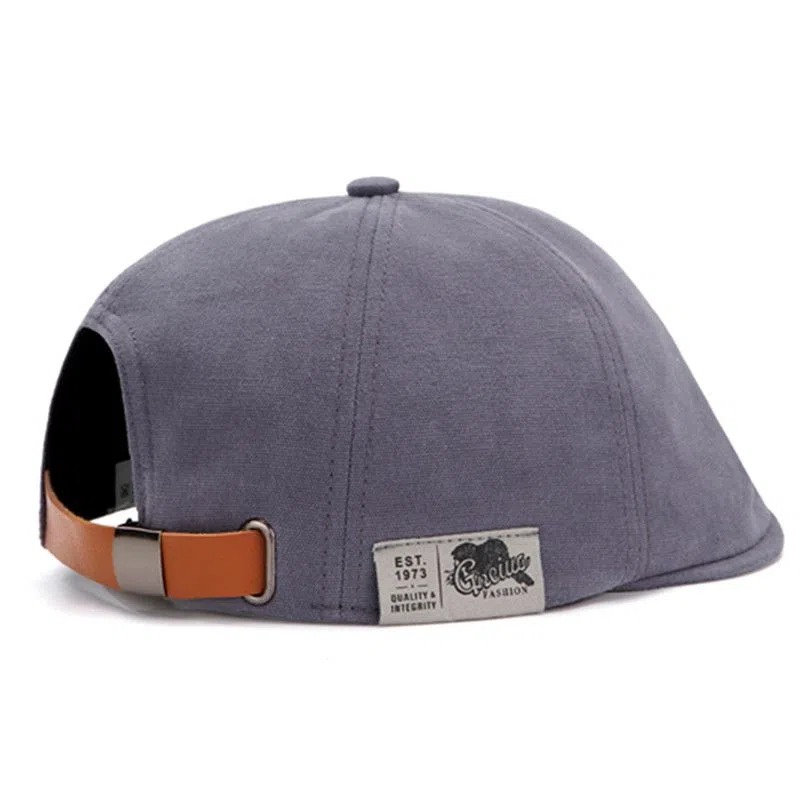 图涂丫 复古贝雷 小众土酷帽 可调节前进帽子 涤纶 鸭舌帽 男女同款情侣款