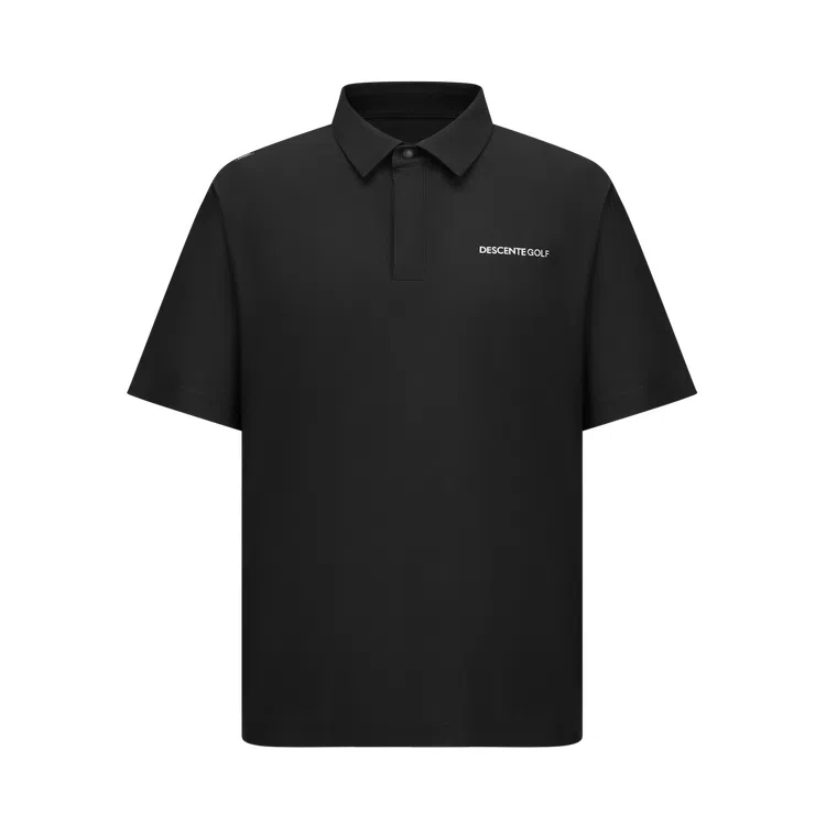 DESCENTE GOLF S-CORE logoPolo