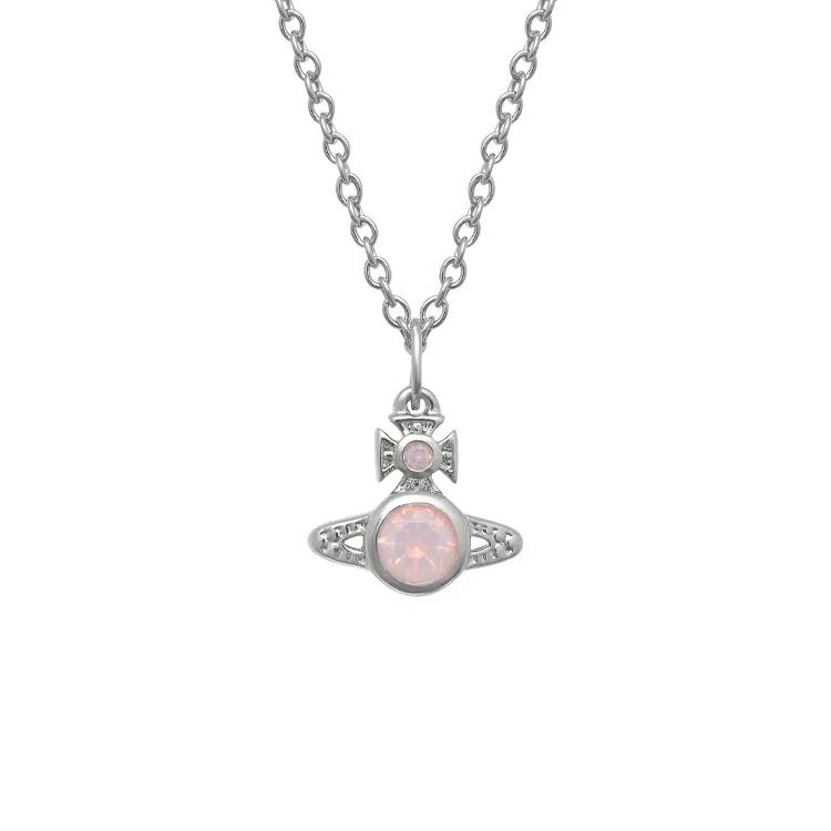 Vivienne Westwood Planet Design Necklace Silver