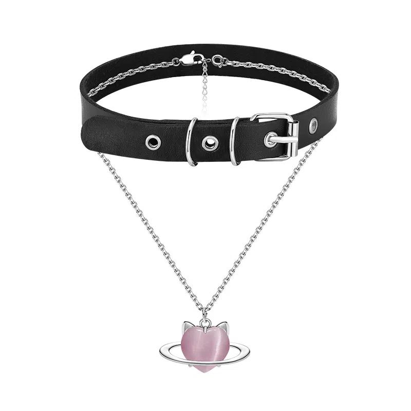 PEACE CAT y2kchoker