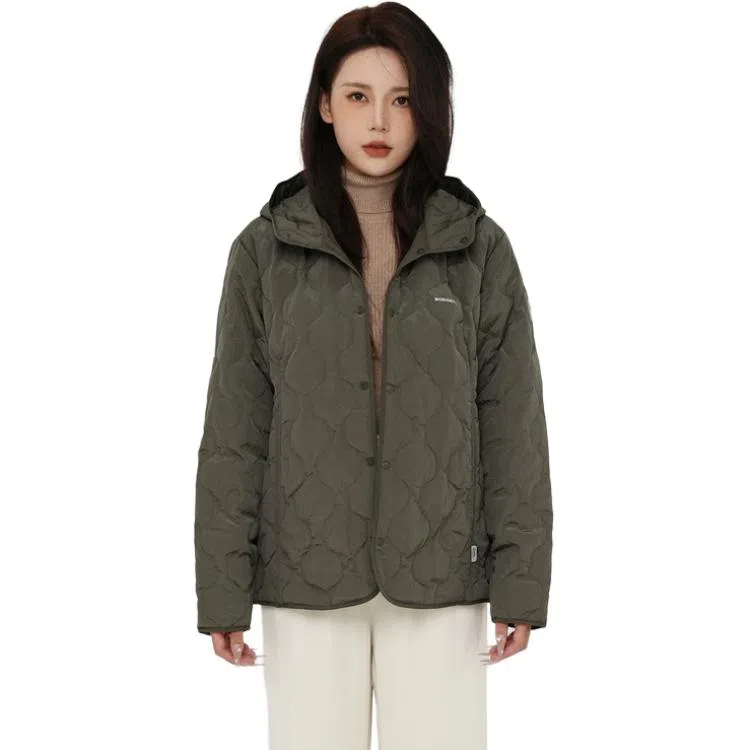 波司登 时尚百搭纯色常规长袖通勤羽绒服 女款