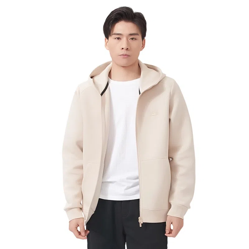 李生制造 外套开衫百搭舒适连帽拉链长袖卫衣 男款