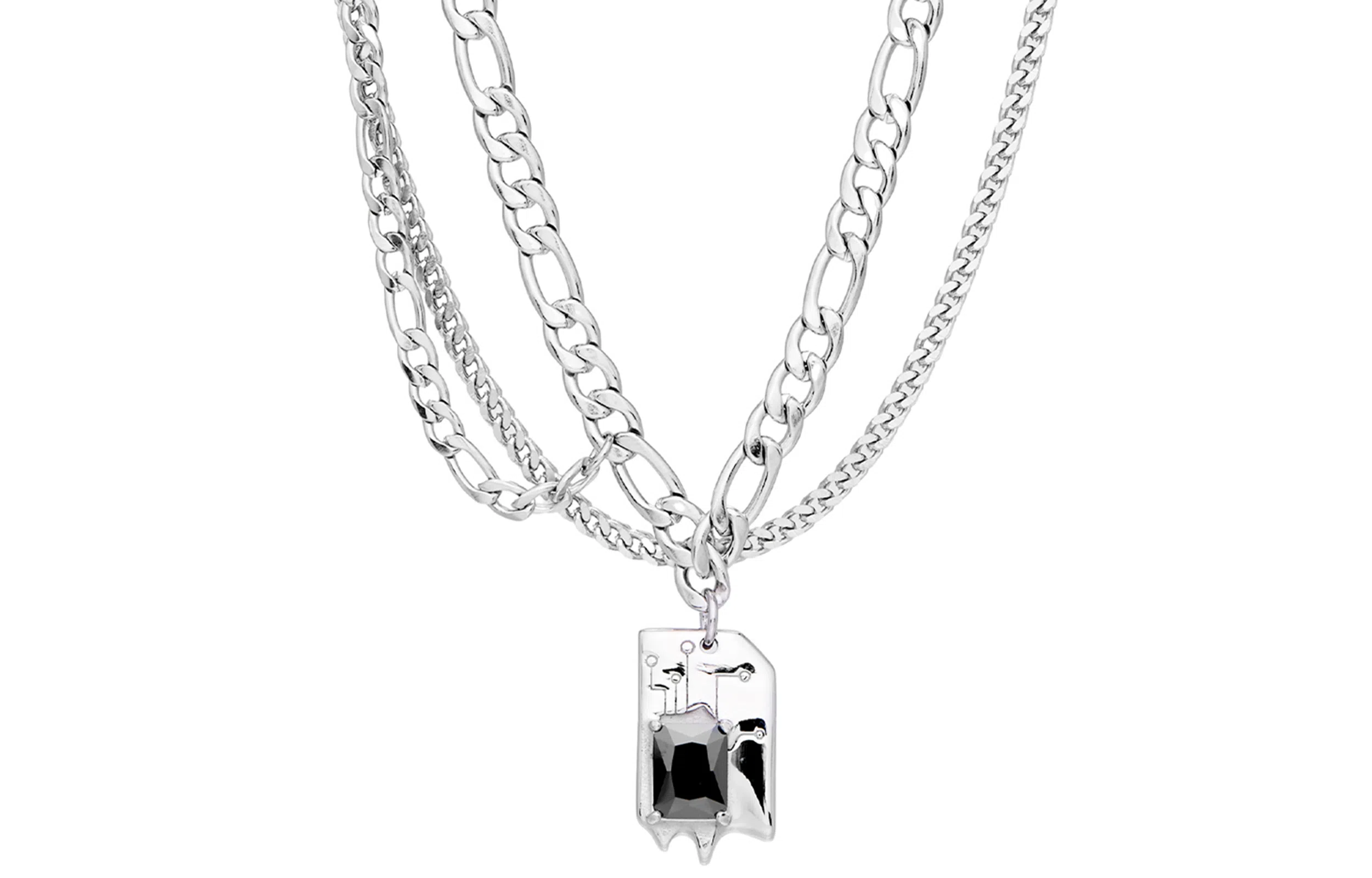 ENFANTIN Double Layer Sweater Chain