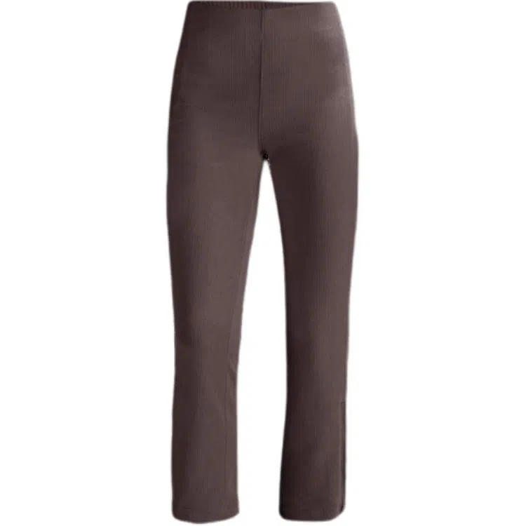 lululemon Ribbed Softstreme Zip-Leg High-Rise Cropped Pants 25"