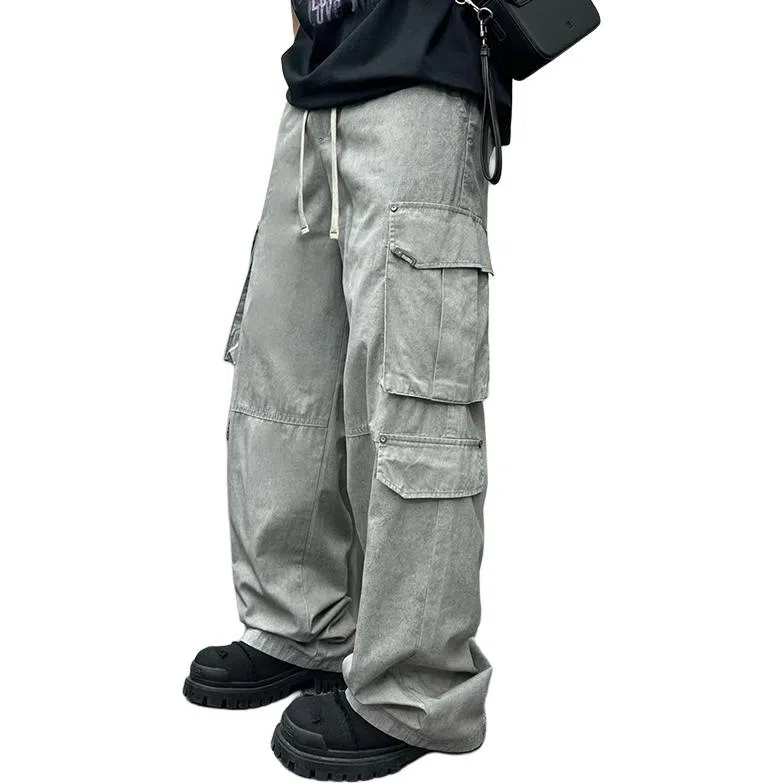 GTHOMME Loose Fit Drawstring Pants