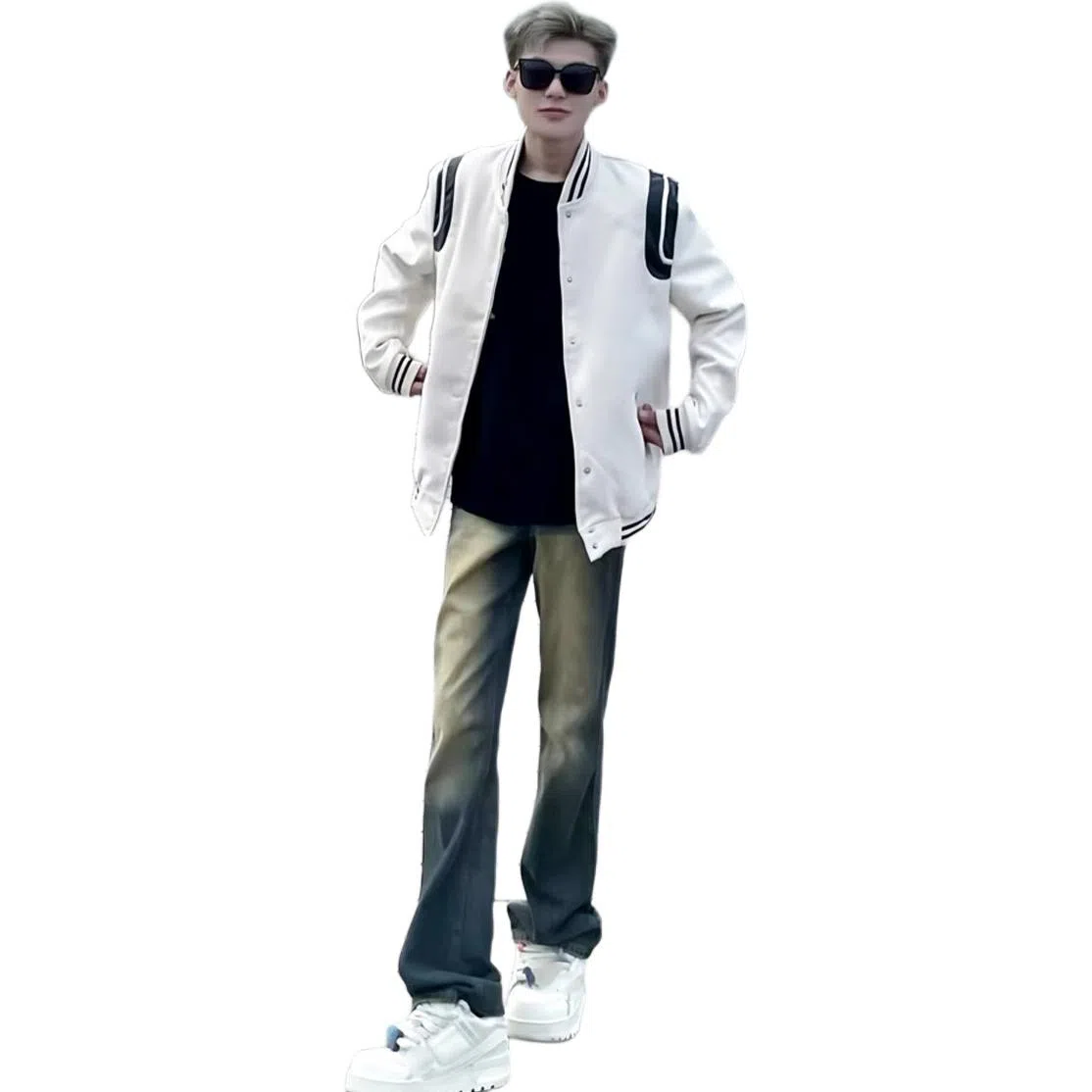 DUATOGE Straight Loose Jeans Blue